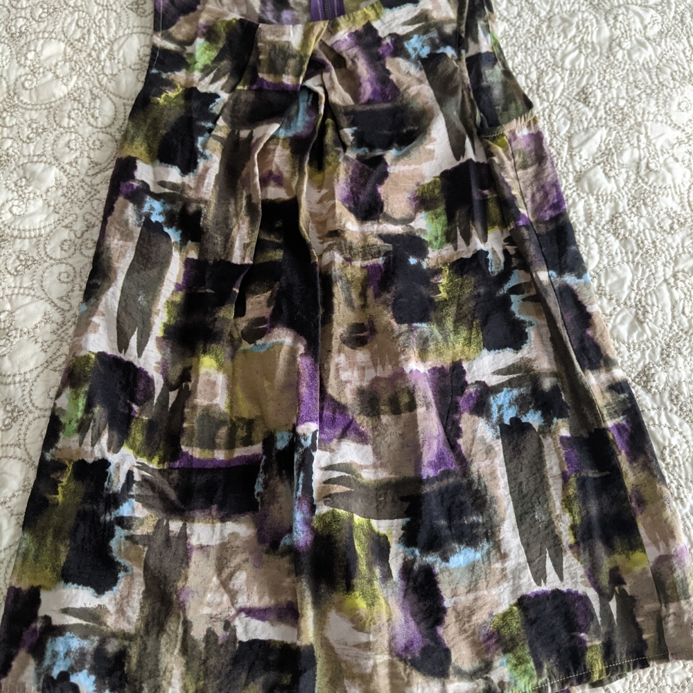 Ann Taylor LOFT, XXS petite, multicolor sleeveless blouse